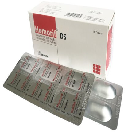 Hemorif DS Tablets: Relief for Hemorrhoids & Venous Insufficiency | Live Pharmacy