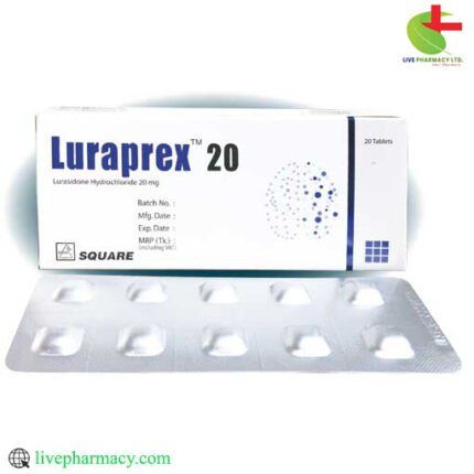 Luraprex: Atypical Antipsychotic by Square Pharmaceuticals PLC | Live Pharmacy