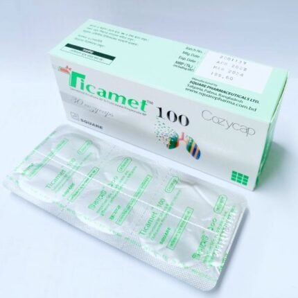 Ticamet 100 Cozycap: Asthma Management Inhaler | Live Pharmacy