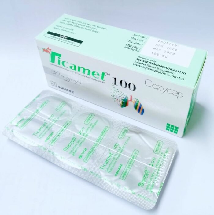 Ticamet 100 Cozycap: Asthma Management Inhaler | Live Pharmacy