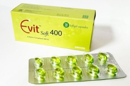 Evit 400: Vitamin E Capsules for Health & Well-being | Live Pharmacy