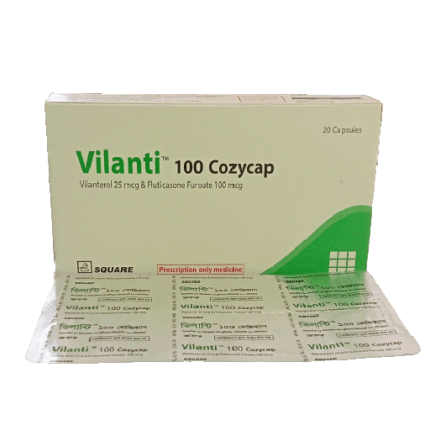 Vilanti 100 Cozycap: Long-term COPD & Asthma Treatment