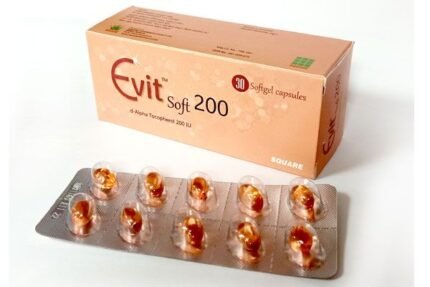 Evit 200: Vitamin E Capsules for Deficiency Treatment - Live Pharmacy