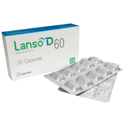 Lanso D 60: Esophagitis & GERD Relief | Live Pharmacy