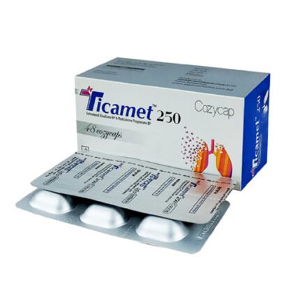 Ticamet 250 Cozycap: Asthma Management Inhaler - Live Pharmacy