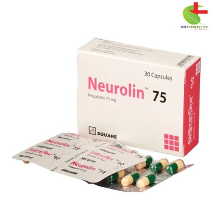 Neurolin 75 by Square Pharmaceuticals PLC: Versatile Relief for Neuropathic Pain | Live Pharmacy