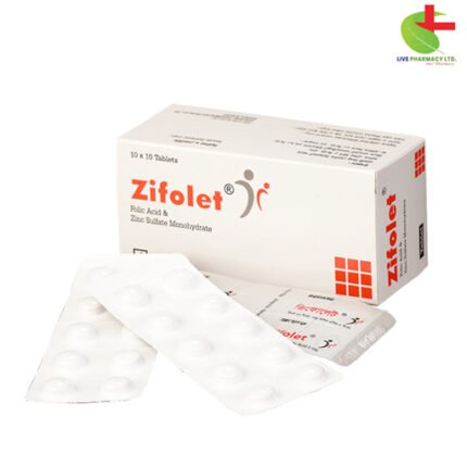 Zifolet Tablet: Folic Acid & Zinc Deficiency Treatment | Live Pharmacy