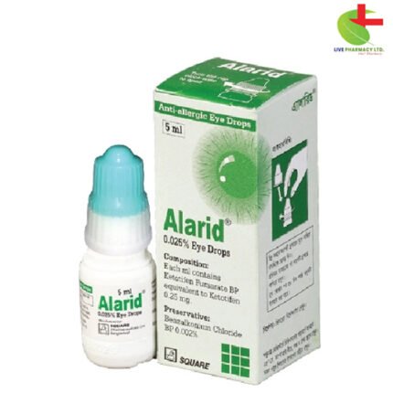Alarid Eye Drops: Relief for Allergic Conjunctivitis | Live Pharmacy