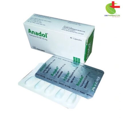 Anadol 50: Effective Pain Relief by Square Pharmaceuticals PLC - Live Pharmacy