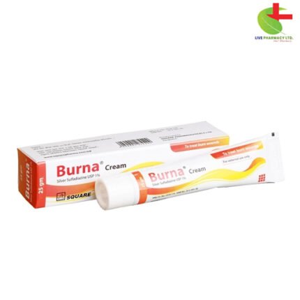 Burna Cream: Effective Solution for Burn Wounds | Live Pharmacy