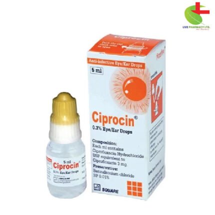 Ciprocin 0.3% Eye/Ear Drops: Indications, Dosage, Side Effects | Live Pharmacy