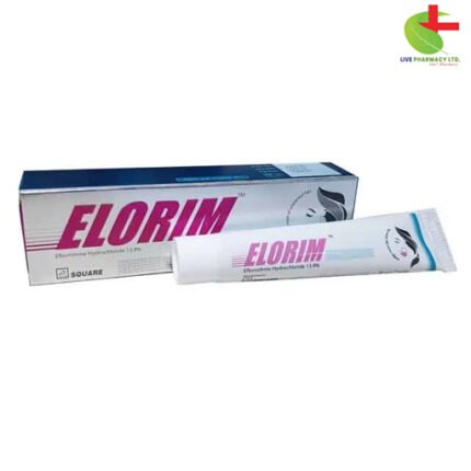 Eflornithine Cream for Unwanted Facial Hair | Elorim by Live Pharmacy