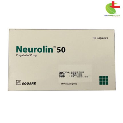Neurolin 50 by Square Pharmaceuticals PLC: Versatile Relief for Neuropathic Pain | Live Pharmacy