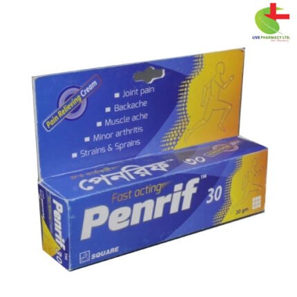 Fast-Acting Pain Relief Cream - Penrif 30 | Live Pharmacy