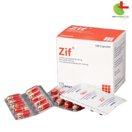 Zif: Comprehensive Iron, Folic Acid, and Zinc Supplement | Live Pharmacy