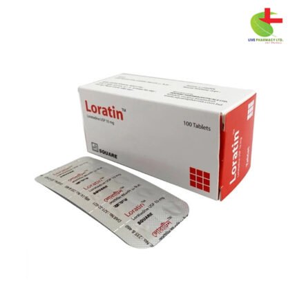 Loratin Tablets: Fast Relief for Allergic Rhinitis & Urticaria - Live Pharmacy