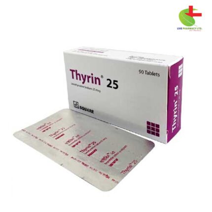 Thyrin: Levothyroxine Tablets for Hypothyroidism Treatment | Live Pharmacy