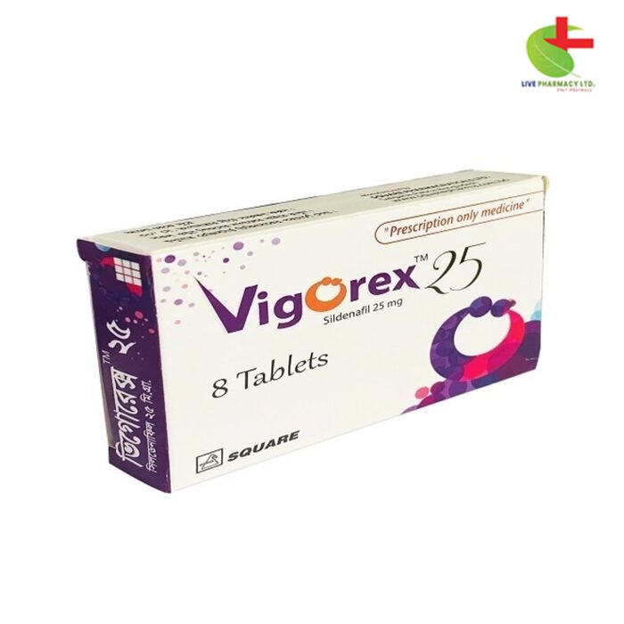 Vigorex: Treatment for Erectile Dysfunction & Pulmonary Arterial Hypertension | Live Pharmacy