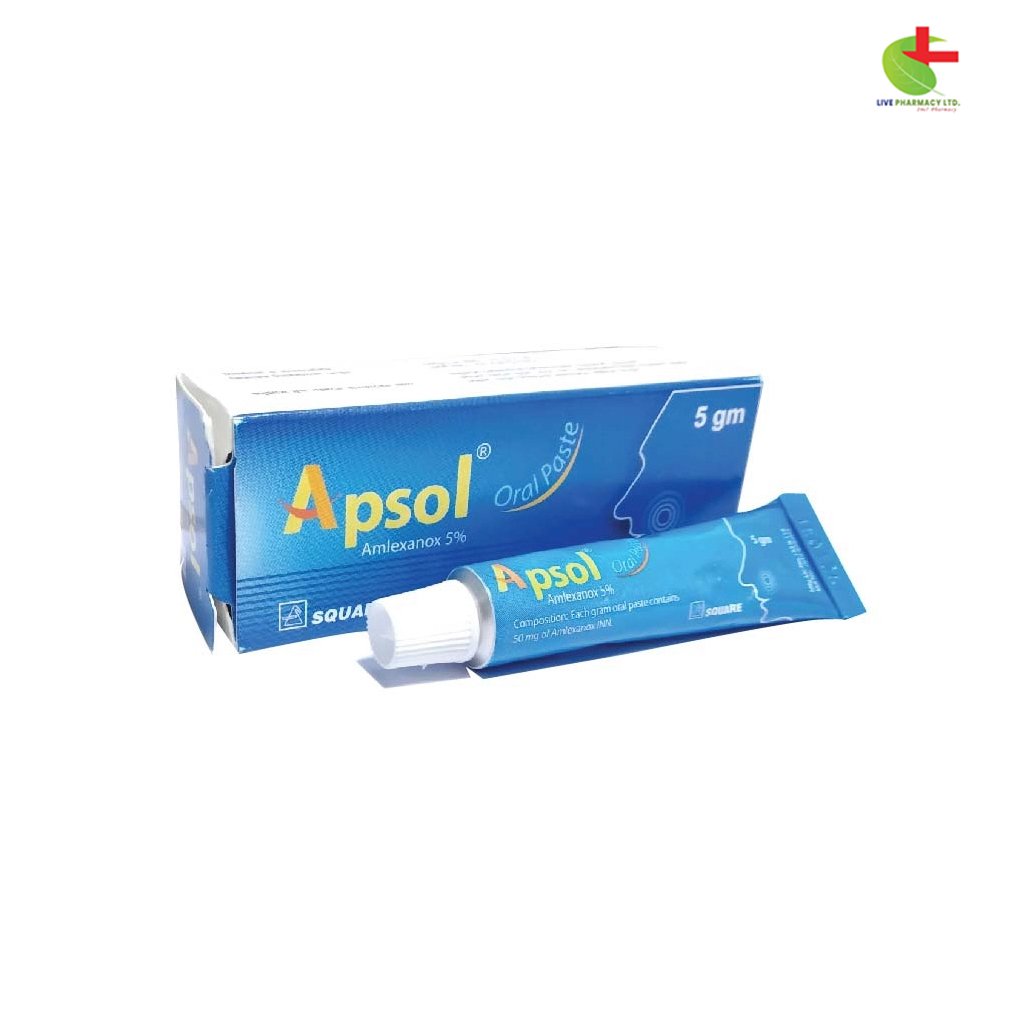 Apsol Paste: Relief and Healing for Aphthous Ulcers | Live Pharmacy