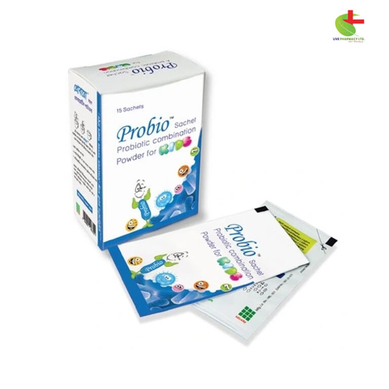 Probio Sachet for kids: Versatile Probiotic Support | Live Pharmacy