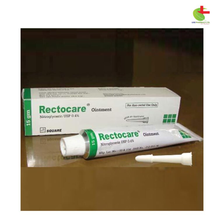 Rectocare 0.4% Ointment by Square Pharmaceuticals PLC | Live Pharmacy