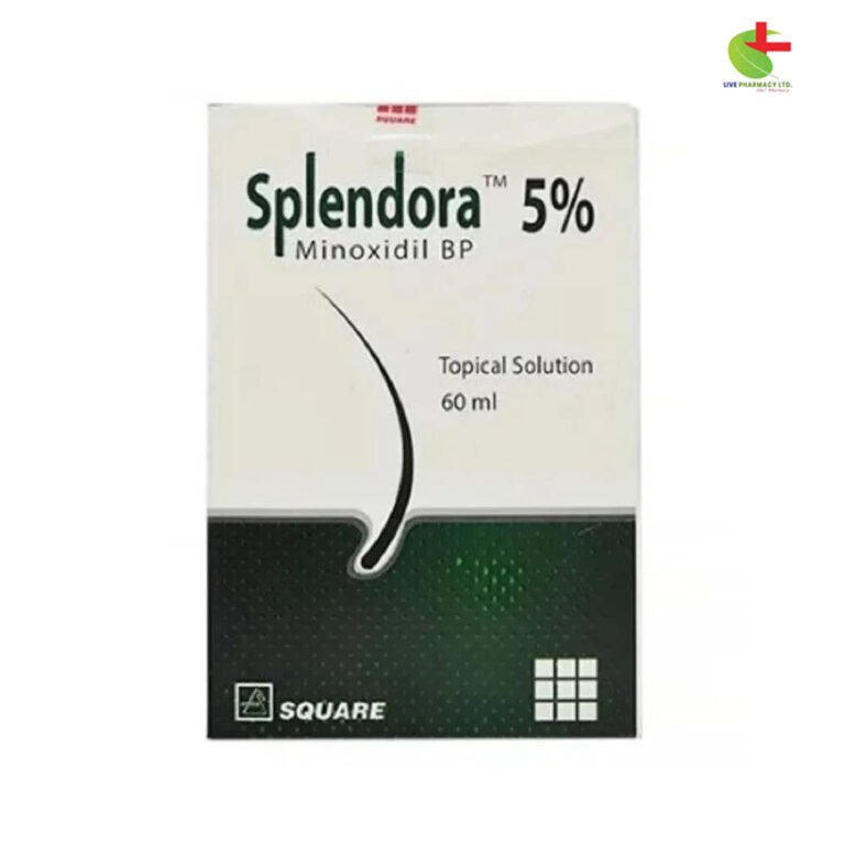 Splendora 5% for Androgenic Alopecia Treatment - Live Pharmacy