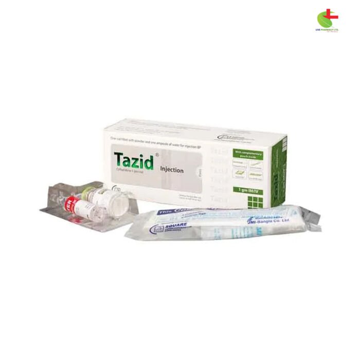 Tazid Injection: Indications, Dosage, Side Effects - Live Pharmacy