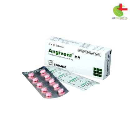 Angivent MR: Stable Angina Treatment | Live Pharmacy