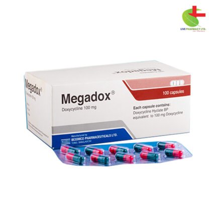 Megadox (Doxycycline) - Uses, Dosage, Side Effects | Live Pharmacy