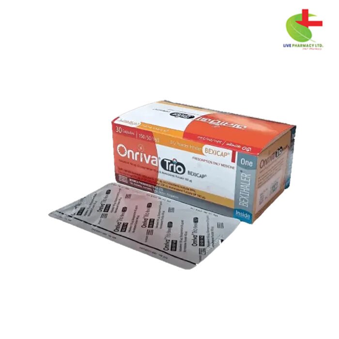 Onriva Trio: Inhalation Powder Manage Asthma Effectively | Live Pharmacy