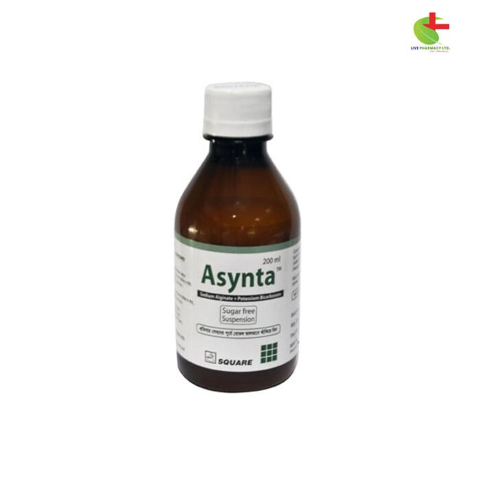 Asynta: Relief for Acid Reflux Symptoms | Live Pharmacy