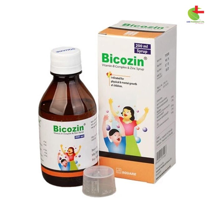 Bicozin-I: Zinc & Vitamin B Deficiency Treatment | Live Pharmacy