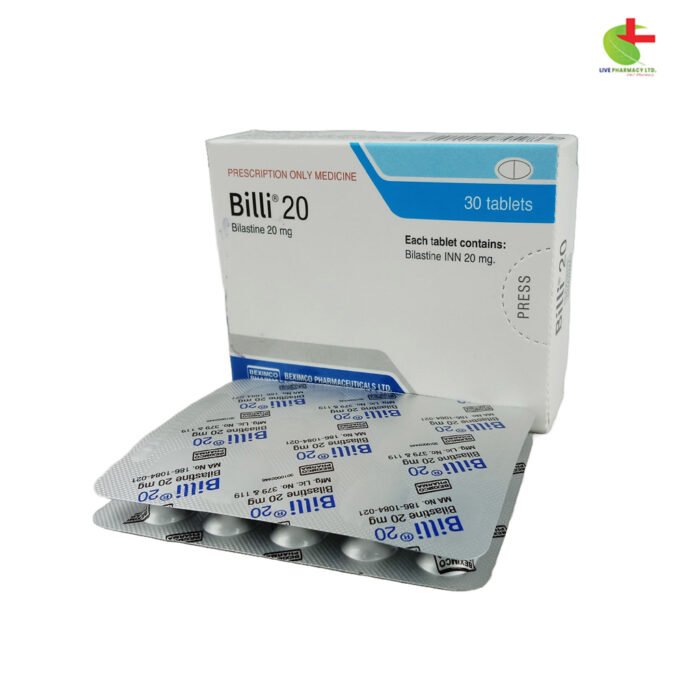 Billi – Effective Non-Sedating Antihistamine by Beximco Pharmaceuticals | Live Pharmacy