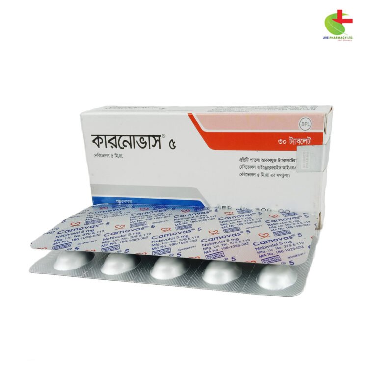 Carnovas | Nebivolol for Hypertension & Chronic Heart Failure | Live Pharmacy