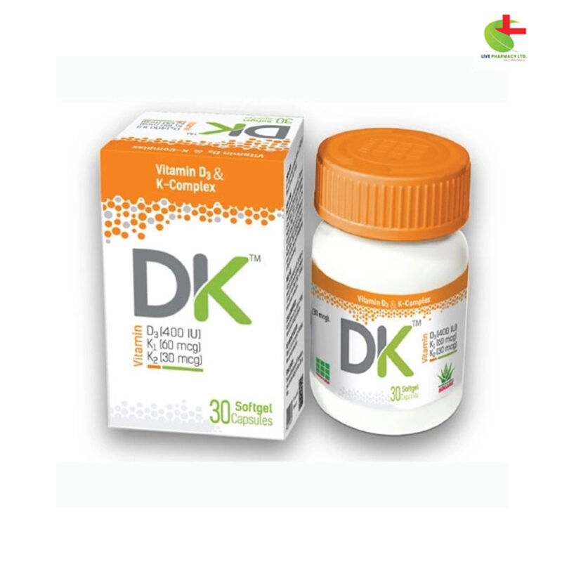 DK 400IU: Support Cardiovascular Health and Bone Density | Live Pharmacy