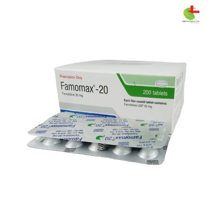 Famomax: Effective Treatment for Gastric Ulcers and GERD | Live Pharmacy