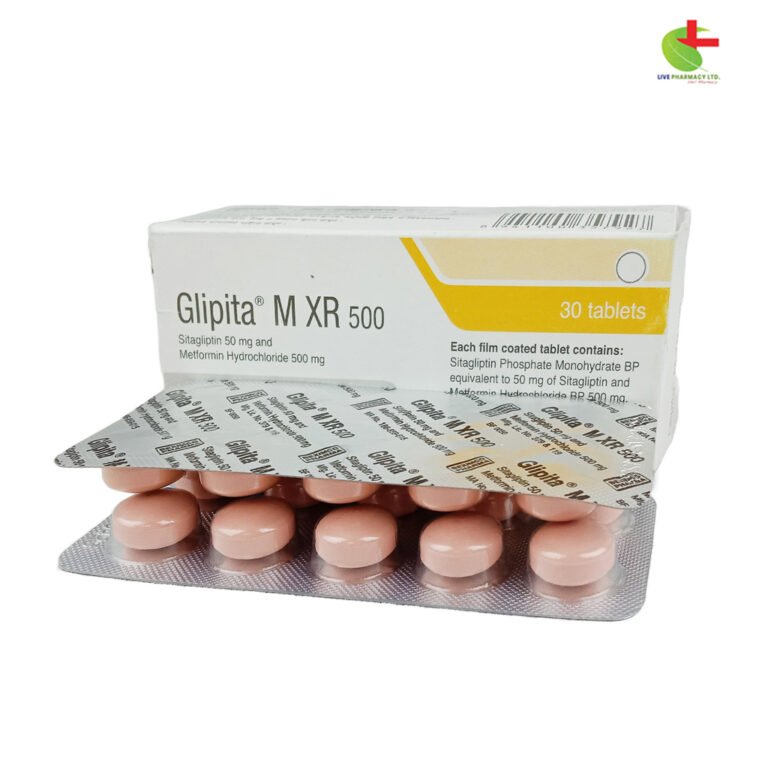 Glipita M XR | Effective Glycemic Control for Type 2 Diabetes | Live Pharmacy