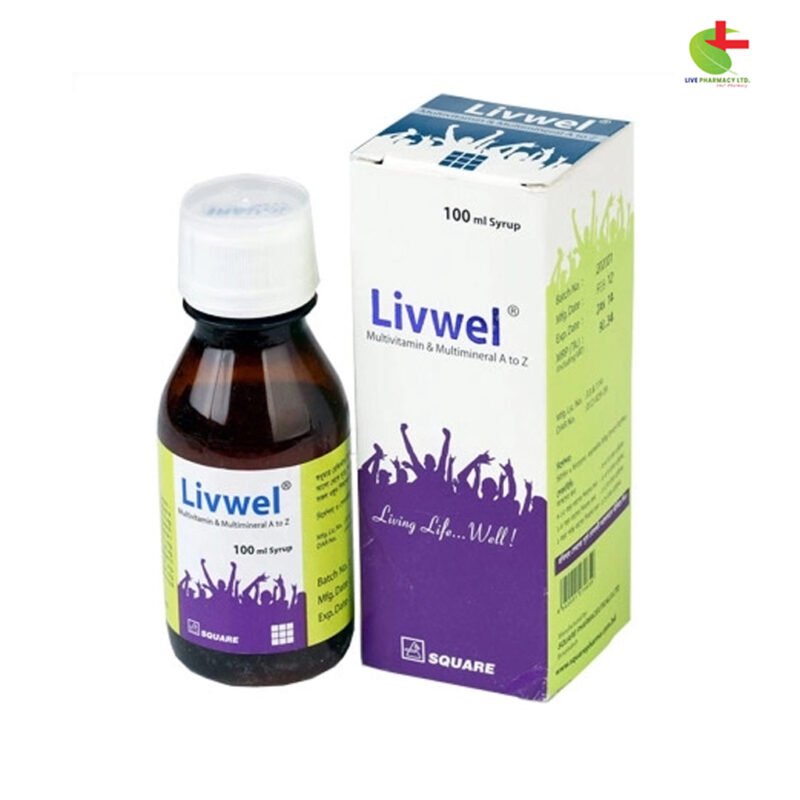 Livwel Syrup: Comprehensive Multivitamin & Multimineral Solution | Live Pharmacy