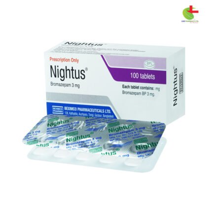 Nightus 3: Bromazepam for Anxiety & Psychosomatic Disorders | Live Pharmacy