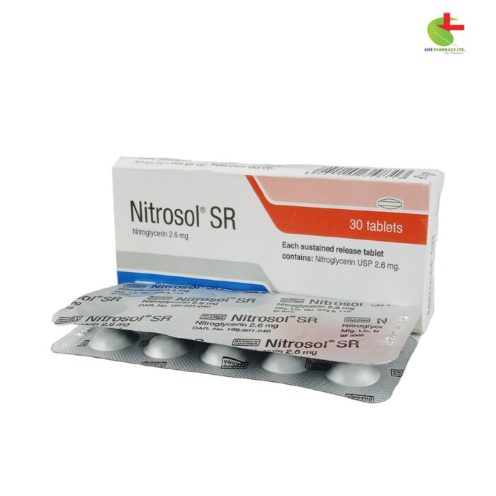 Nitrosol SR - Indications, Dosage, Side Effects | Live Pharmacy