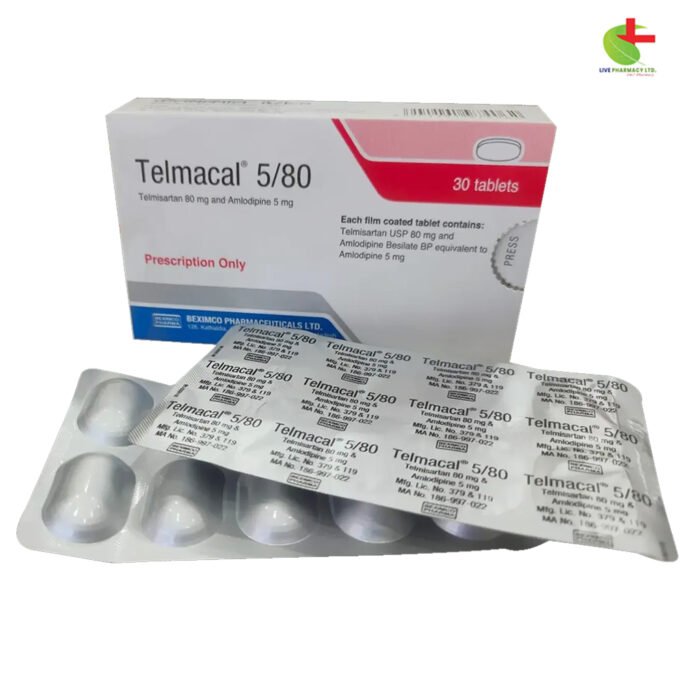 Telmacal: Combined Antihypertensive Solution | Live Pharmacy | Beximco Pharmaceuticals Ltd.