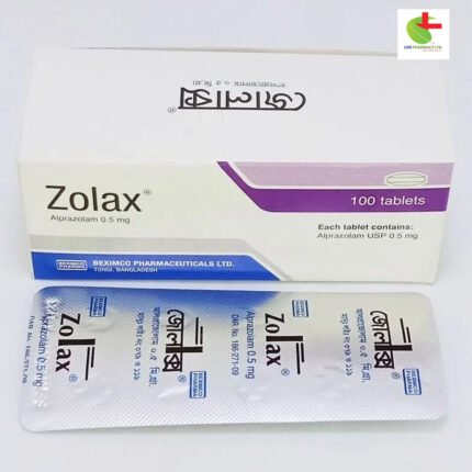 Zolax 0.5 - Effective Anxiety and Panic Relief Medication | Square Pharmaceuticals PLC