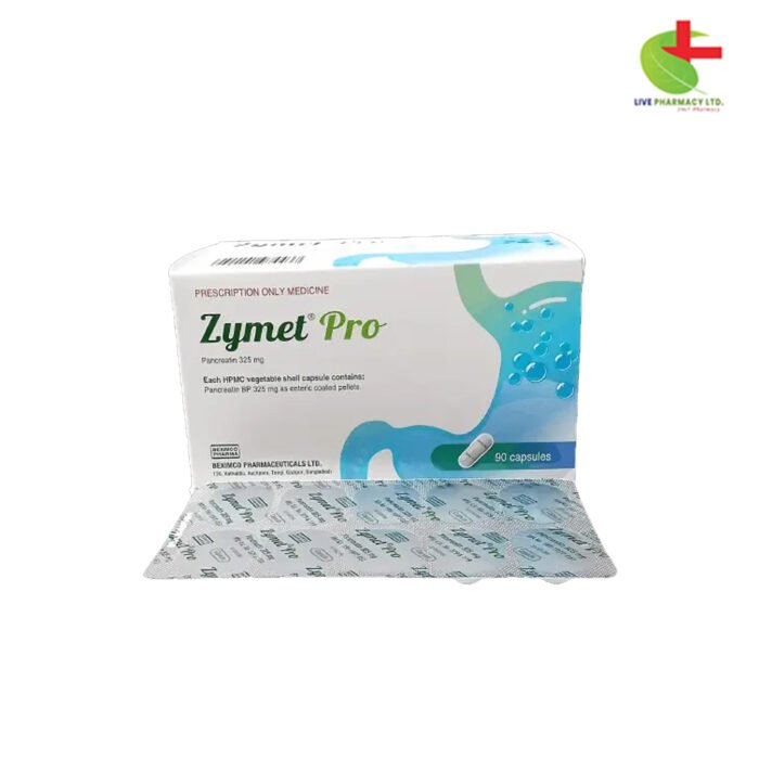 Zymet Pro: Advanced Digestive Enzyme Supplement | Live Pharmacy