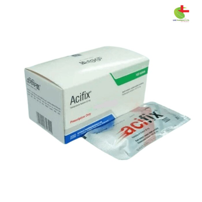 Acifix Tablets: Effective Relief for GERD and Ulcers | Live Pharmacy