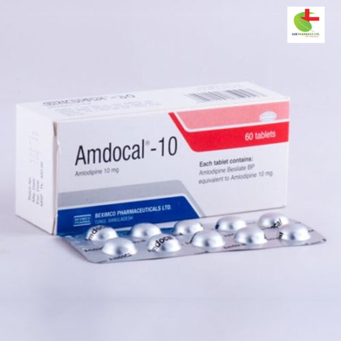 Amdocal: Effective Calcium-Channel Blocker for Hypertension & Angina | Live Pharmacy