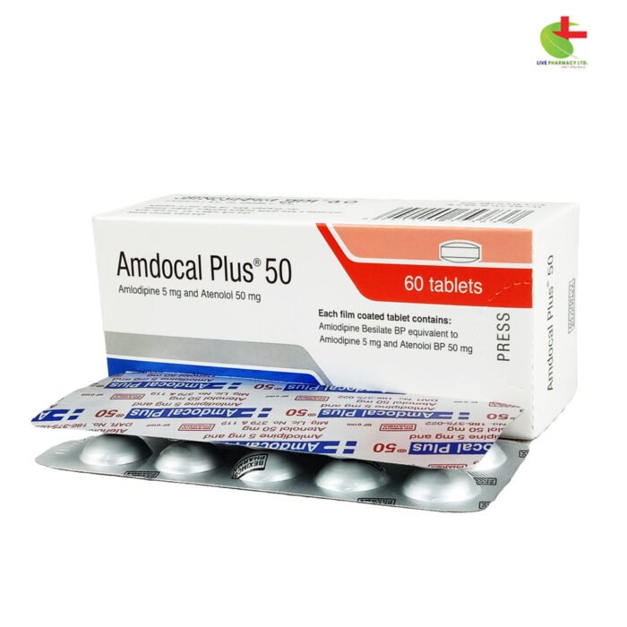 Amdocal Plus - Combined Antihypertensive Medication for Hypertension and Angina | Live Pharmacy