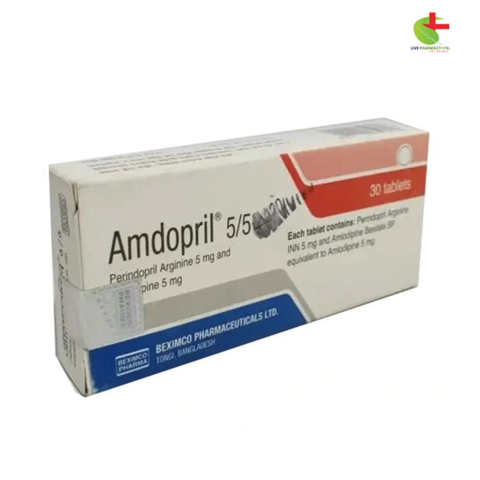 Amdopril for Hypertension & Coronary Heart Disease | Live Pharmacy