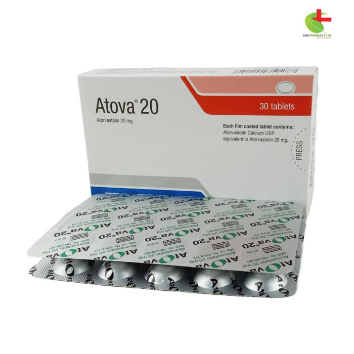 Atova for Elevated Cholesterol and Cardiovascular Health | Live Pharmacy