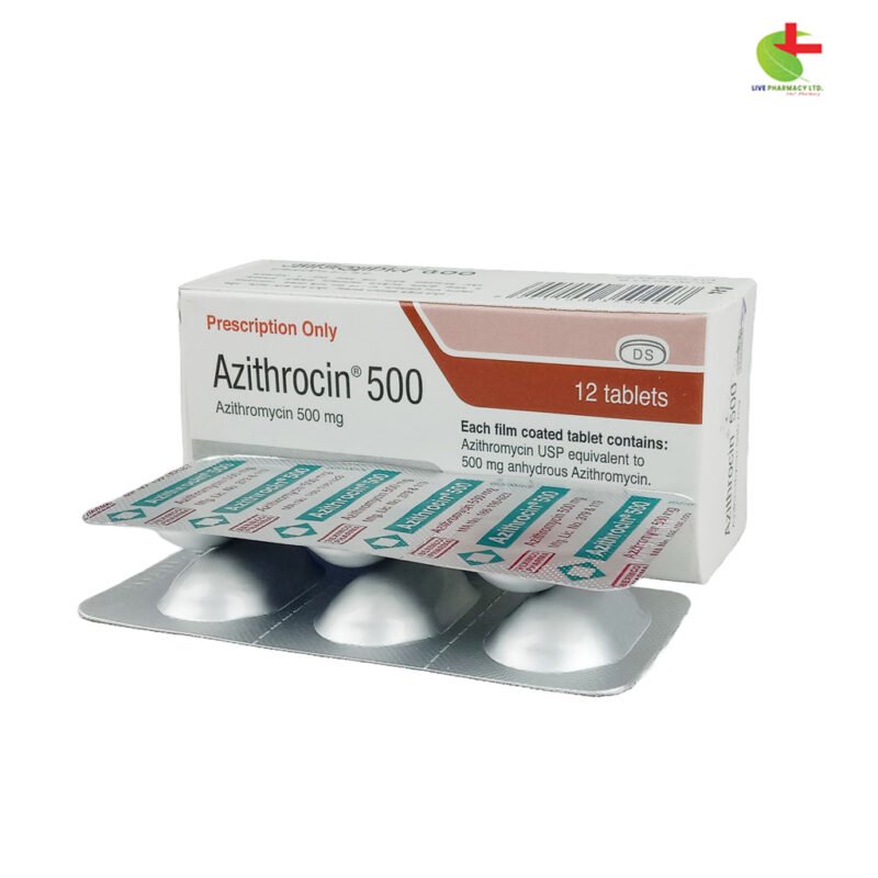 Azithrocin Antibiotic for Respiratory and Skin Infections | Live Pharmacy