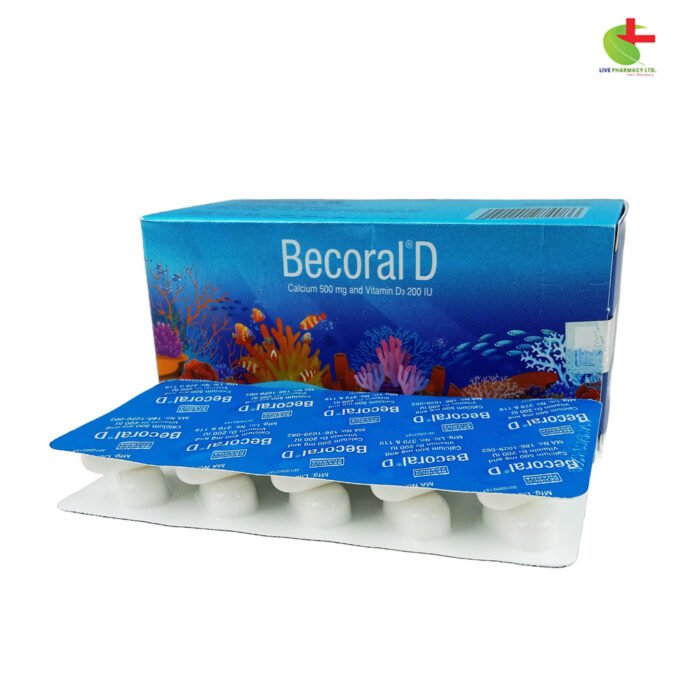 Becoral D: Calcium & Vitamin D Supplement for Bone Health | Live Pharmacy